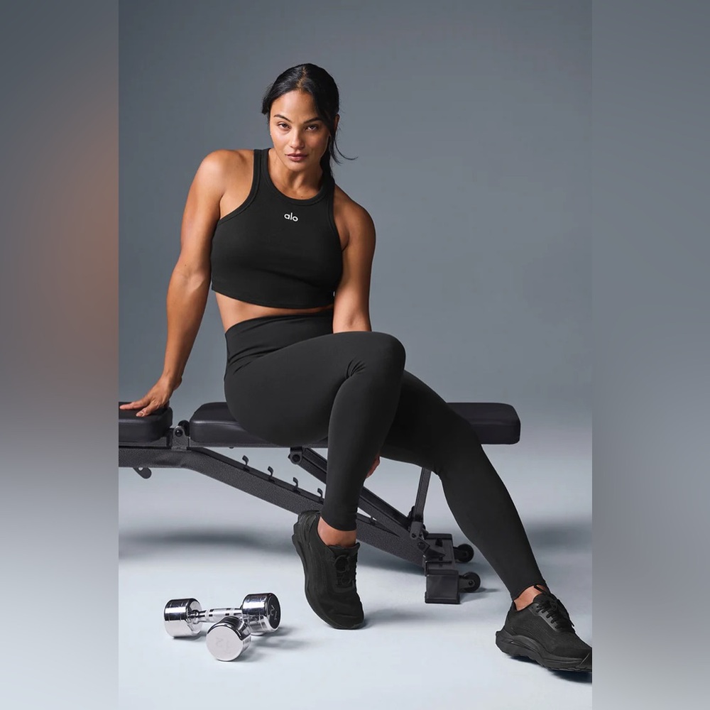 Alo Yoga High Waist Airbrush Legging Size S - Picture 8 of 10
